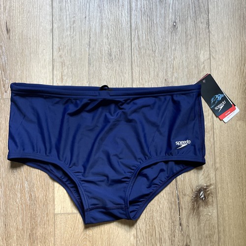Speedo Men's Swimsuit Brief PowerFlex Eco Dive Solid , Navy , 40 eBay