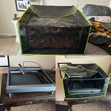 xTool D1 Pro 10W Laser Engraver Cutting Engraving Machine with RA2 Pro Rotary