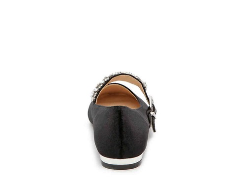 ADRIENNE VITTADINI Aronni Mary Jane Flat Black, Size 7 M - Foto 4 di 7