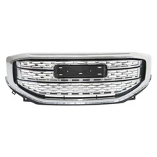 Fit For GMC Acadia Denali 2017-2019 Upper Grille Assembly Chrome 84378394 ABS