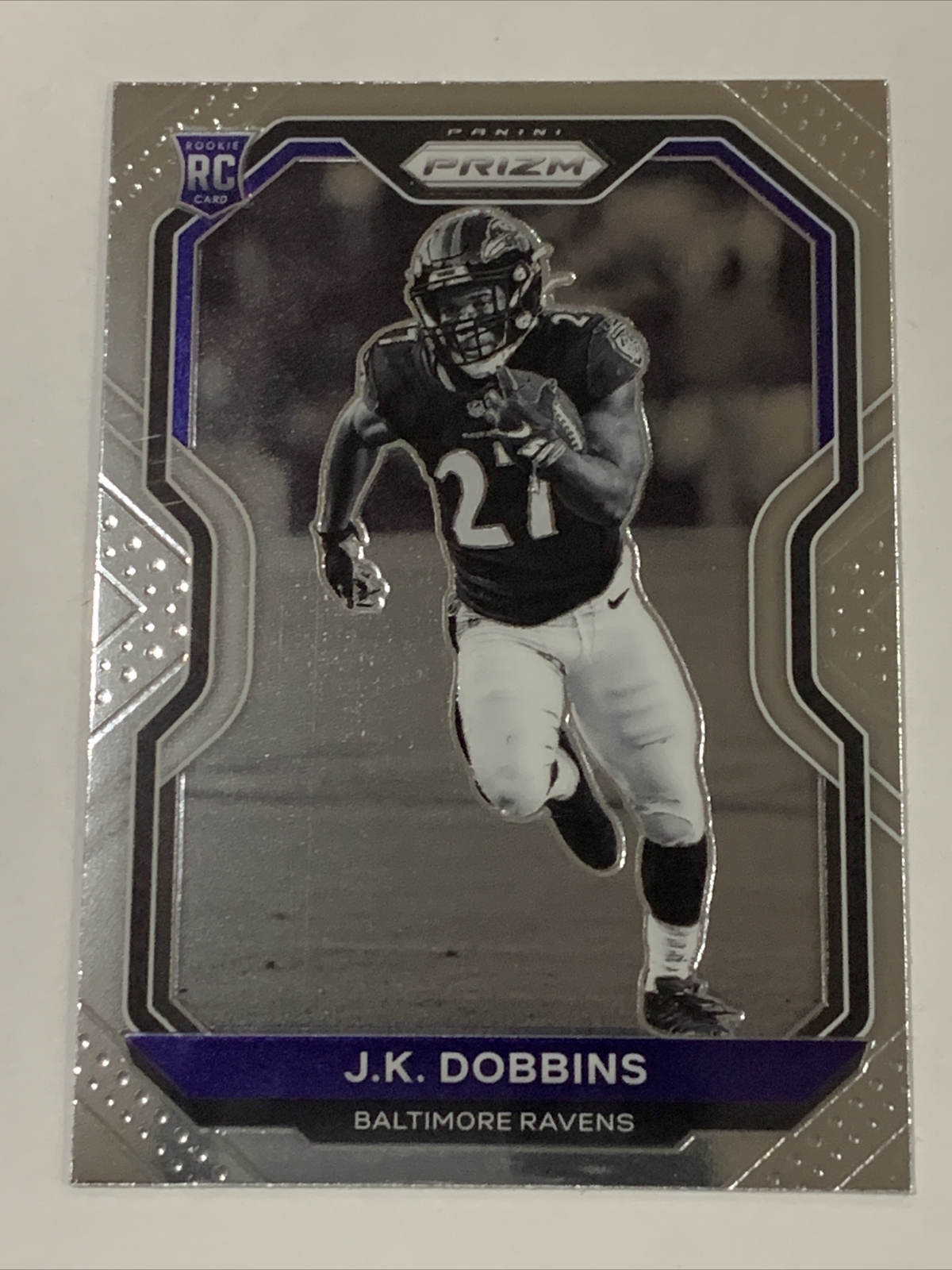 2020 J.K. Dobbins Prizm Black And White Variation Rookie Card eBay