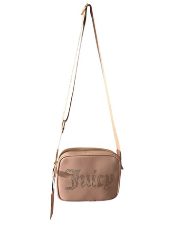 Borsa a tracolla Juicy Couture rosa argilla ossessione fotocamera borsa colore San Valentino nuova con etichette - Foto 4 di 11