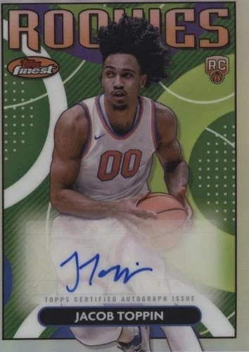 2023-24 Topps Finest - Jacob Toppin #RFA-JT