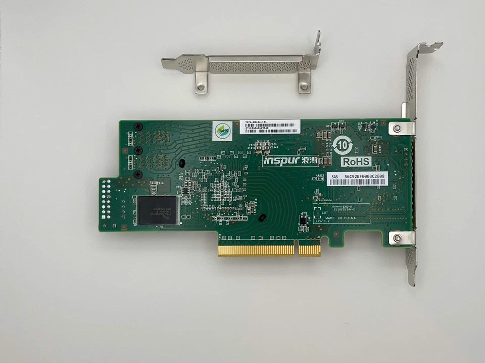 Inspur LSI SAS3008 9300-8i SATA/SAS IT-MODE HBA for FreeNas Unraid ZFS - Image 2 of 2