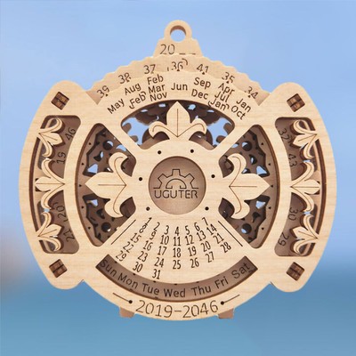 Holzpuzzle Erwachsene Kalender DIY Holzmodell D-Puzzle