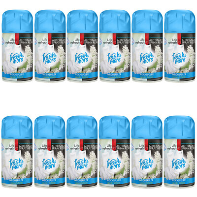 Fresh & More Lufterfrischer Nachfüller (12er Pack) 250ml Weichspüler