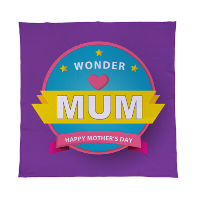 Coperta Regalo Per La Festa Della Mamma – Colore Viola – Morbida E Calda