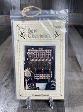 Sew Cherished Flannel Forest Wall Hanging Quilt Pattern Bears Trees