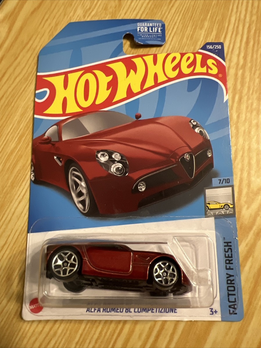 2022 Hot Wheels Alfa Romeo 8C Competizione 156/250 Red | eBay