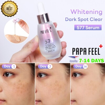 PAPA FEEL Vit C Whitening Essence Serum Dark Spot Clear Anti Aging Serum 30ml Fa