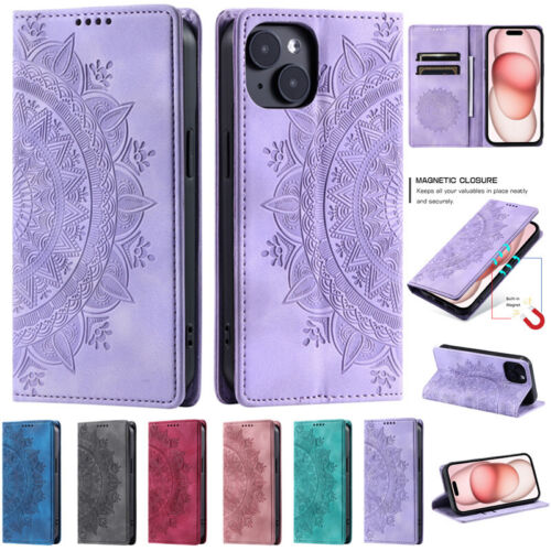 For OPPO Reno10 Find X3 X3Lite X5 X5 Pro Lite Magnetic Leather Wallet Case Cover - Picture 1 of 37