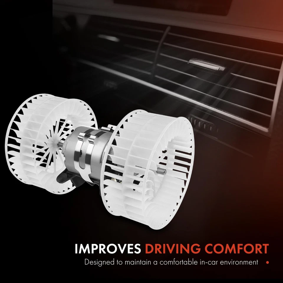 HVAC Blower Motor & Resistor Kit for Mercedes-Benz 300CE 300D 300E 400E Front - Image 3 of 4