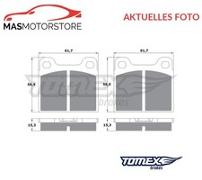 SATZ BREMSBELÄGE BREMSKLÖTZE VORNE TOMEX BRAKES TX 10-16 P FÜR VW POLO,DERBY