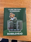 Brand New Chicago Cubs Clark the Cub's Scoreboard Bobblehead: From 4/26/2025