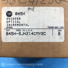 Allen Bradley 845H-SJHZ14CMY2C Series B Incremental Encoder FNOB