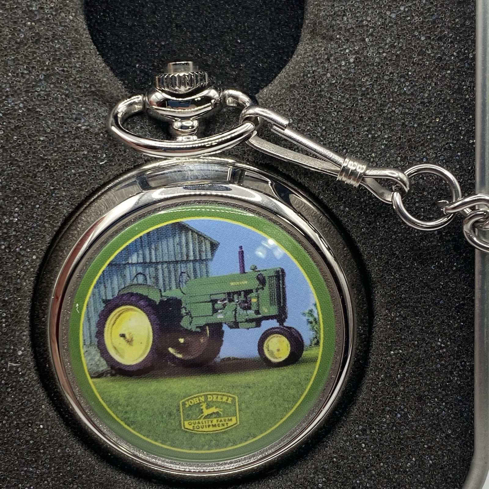 John Deere Tractor 40 Series Pocket Watch - Exclusive Edition With Tin