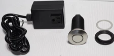 Sink Top Garbage Disposal Air Switch, 125V, 15A 3/4HP Brushed Nickel - Tested