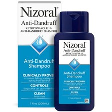 Nizoral Anti-Dandruff Shampoo with 1 Ketoconazole, Fresh Scent, 7 Fl Oz