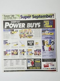 CompUSA September 1999 Circular Sega Dreamcast Final Fantasy VIII Game Boy