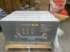 Phantom a10 Foldable adult electric scooter. Black, open box