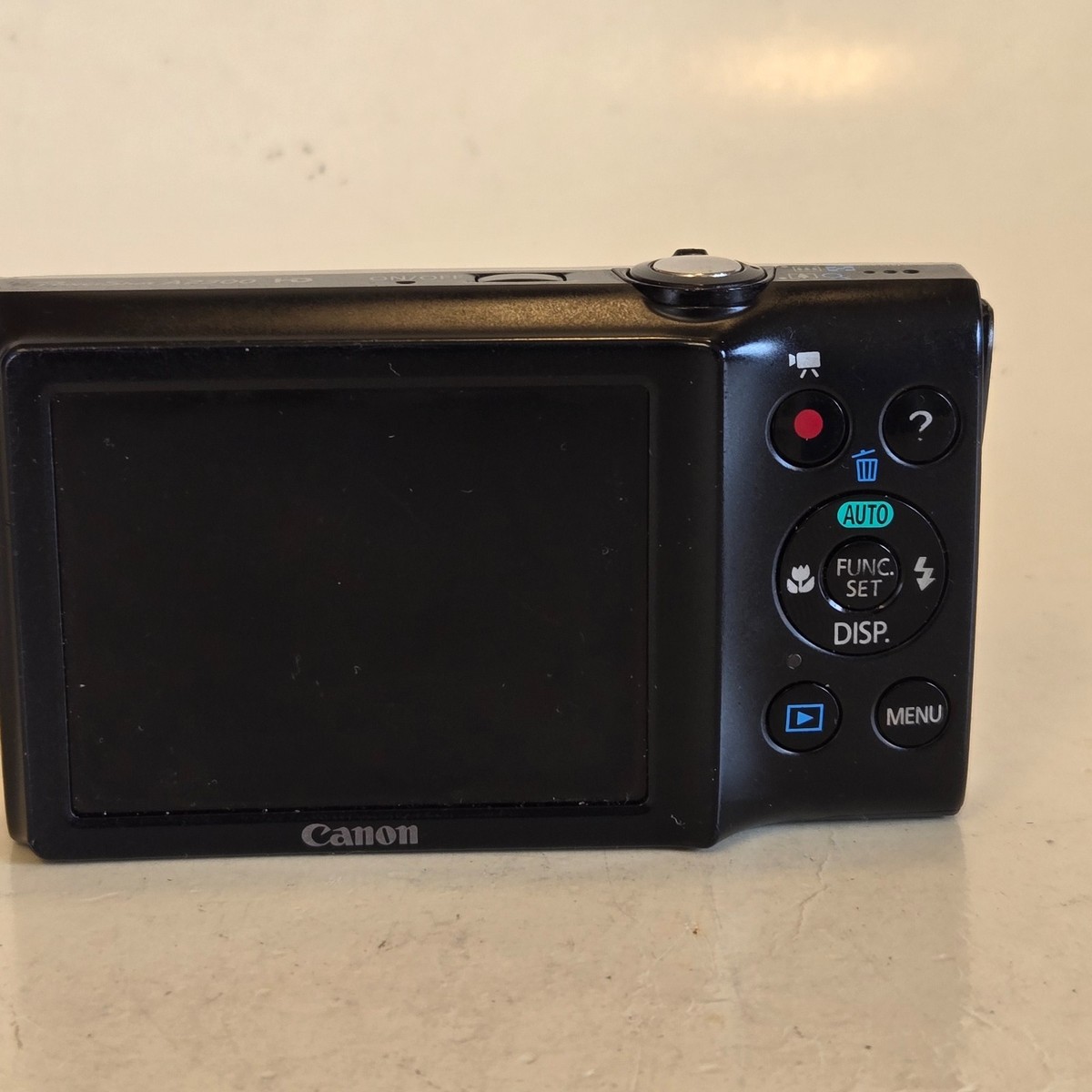 FOR PARTS - Canon PowerShot A2300 HD PC1732 Silver 16MP Digital