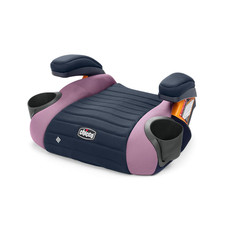 Gofit Cleartex Backless Booster Car Seat, Travel Booster Seat for Car, Portable