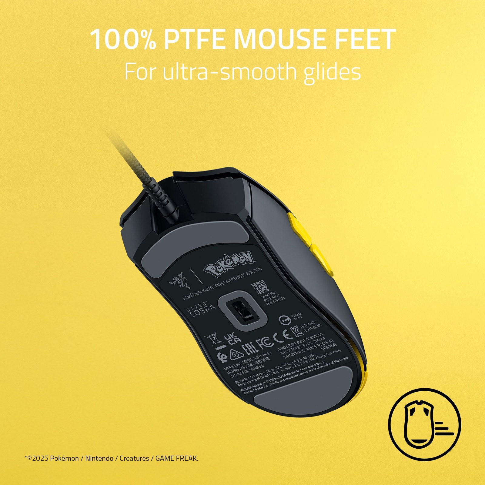 Мышь Razer Cobra Lightweight Wired Gaming Mouse with RGB Pokémon Edition — фото 7