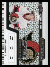 2022-23 Upper Deck Credentials Horizontal #192 Jake Sanderson /599