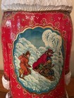 Russian Hand Carved Santa Claus Wooden Grandfather Frost Hand Painted  Signed — photo 6