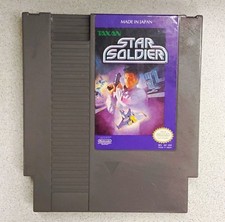 TAXAN Star Soldier Nintendo NES Game Cartridge NTSC-U/C Shooter 1985