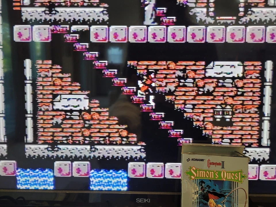 Castlevania II: Simon's Quest Nintendo Entertainment System NES 1988 CIB Works - Image 2 of 4