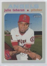 2020 Topps Heritage High Number Chrome Refractor /571 Julio Teheran #THC-516 1u6