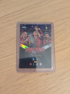 Topps Euro 2024 Chrome - Portugal Champions Insert Euro 2016 - CR7 Ronaldo