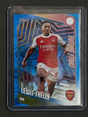 2026 Topps UEFA CC Myles Lewis Skelly Future Stars Blue 21/150 Arsenal FC