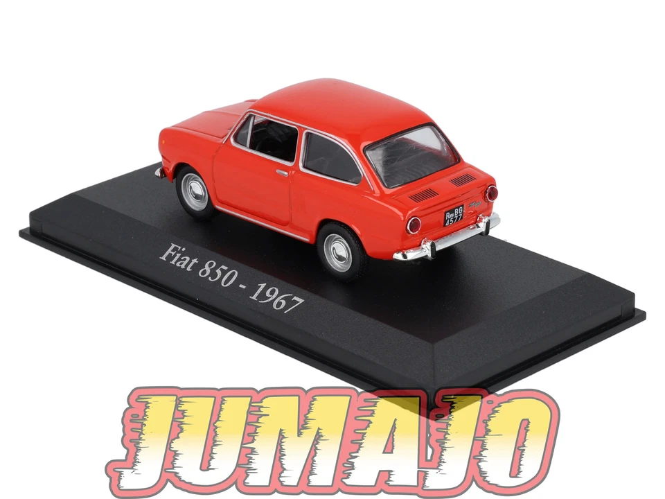 RBA20 voiture 1/43 RBA Italie IXO : FIAT 850 1967 - Photo 3/4