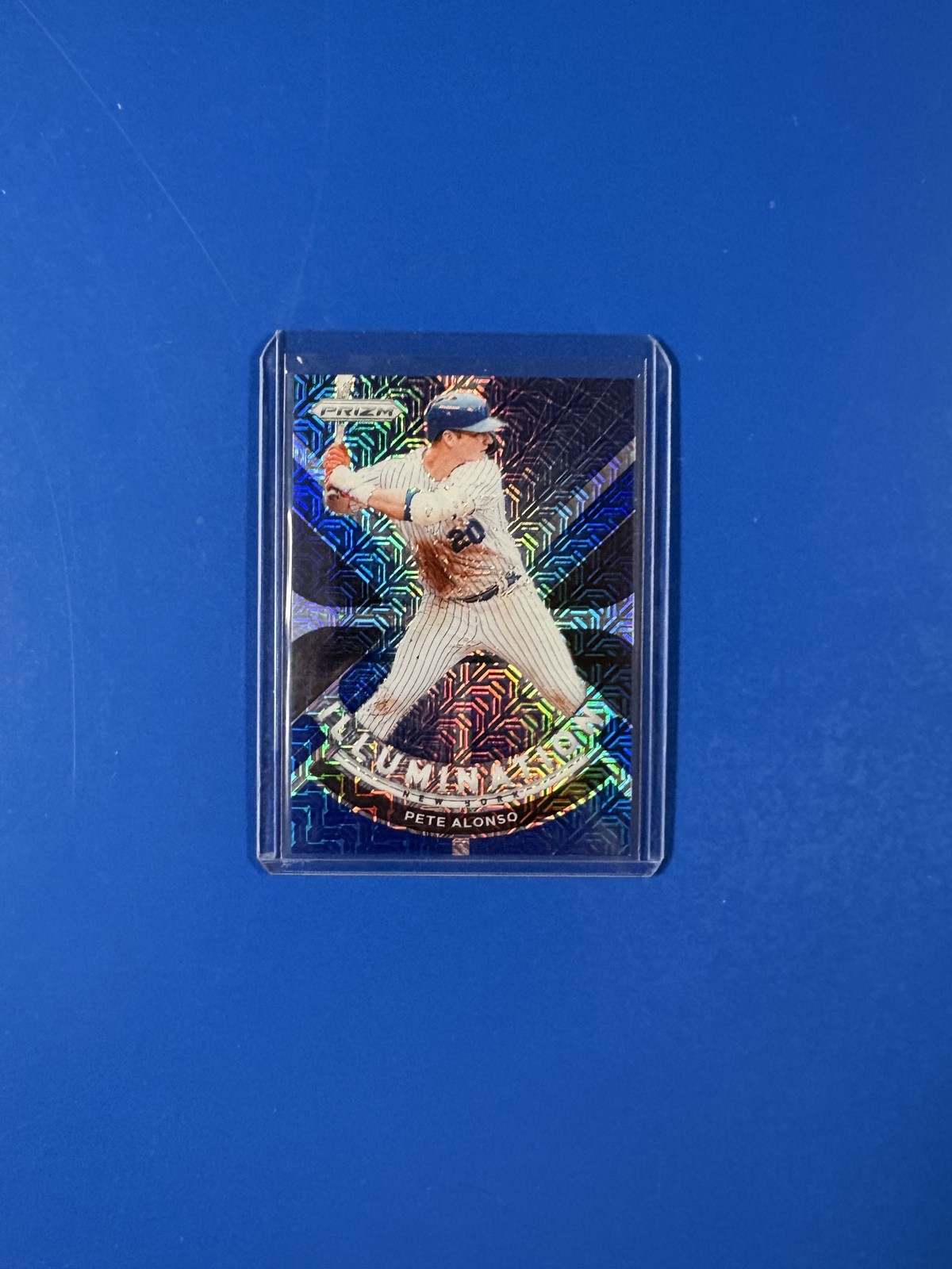 2021 Panini Prizm - Illumination Pete Alonso #IL-10 Red Mojo Prizm /149