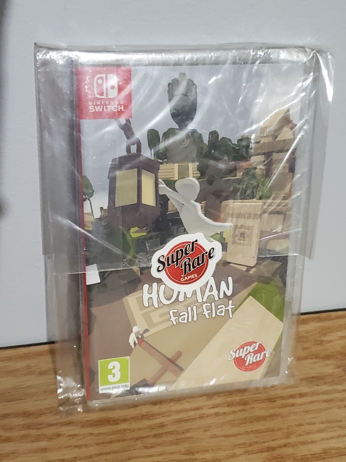 HUMAN FALL FLAT Juegos Súper Raros SRG #1 ¡TOTALMENTE NUEVO Sellado Nintendo Switch!