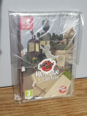 HUMAN FALL FLAT Super Rare Games SRG #1 BRAND NEW Sealed Nintendo Switch!