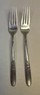 REED and BARTON STERLING “AUTUMN LEAVES”  - 2 PLACE/DINNER FORKS