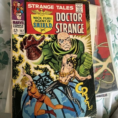 Marvel Comics Strange Tales #157 (1967) Nick Fury S.H.I.E.L.D. Doctor Strange