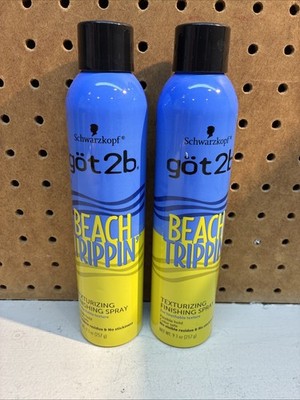 Got2b Beach Trippin Texturizing Finishing Spray, Flexible Hold Touchable- 2 Pack