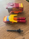 G1 Transformers Rodimus Prime w/ Trailer Rifle Spoiler Vintage