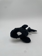 Seaworld Shamu Orca Killer Whale Stuffed Animal Plush 7" Sea World Black White