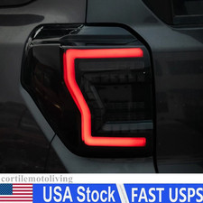 Smoked Fits Toyota 4runner 2010-2024 Led Tail Light Assembly Sequential One Pair Smoked Fits Toyota 4runner 2010-2024 Led Tail Light Assembly Sequential One Pair