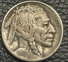 Nice Original 1913 TY II  5C Buffalo Nickel