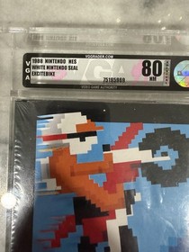 Excitebike Nintendo NES Sealed VGA 80 WATA CGC Graded Not WATA CGC