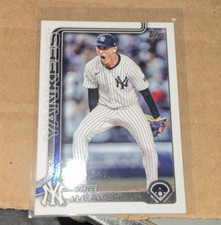 Topps Series 2 2025 Luke Weaver New York Yankees #506 Rookie Card. rookie card picture