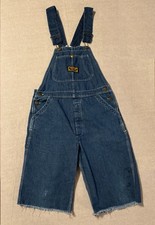 60s Washington Dee Cee Sanforized Denim Bib Overalls Workwear Dungarees 30x11