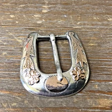 Sterling Silver Ranger Belt Buckle Made In Mexico 11.42g  .5” ~SB32~