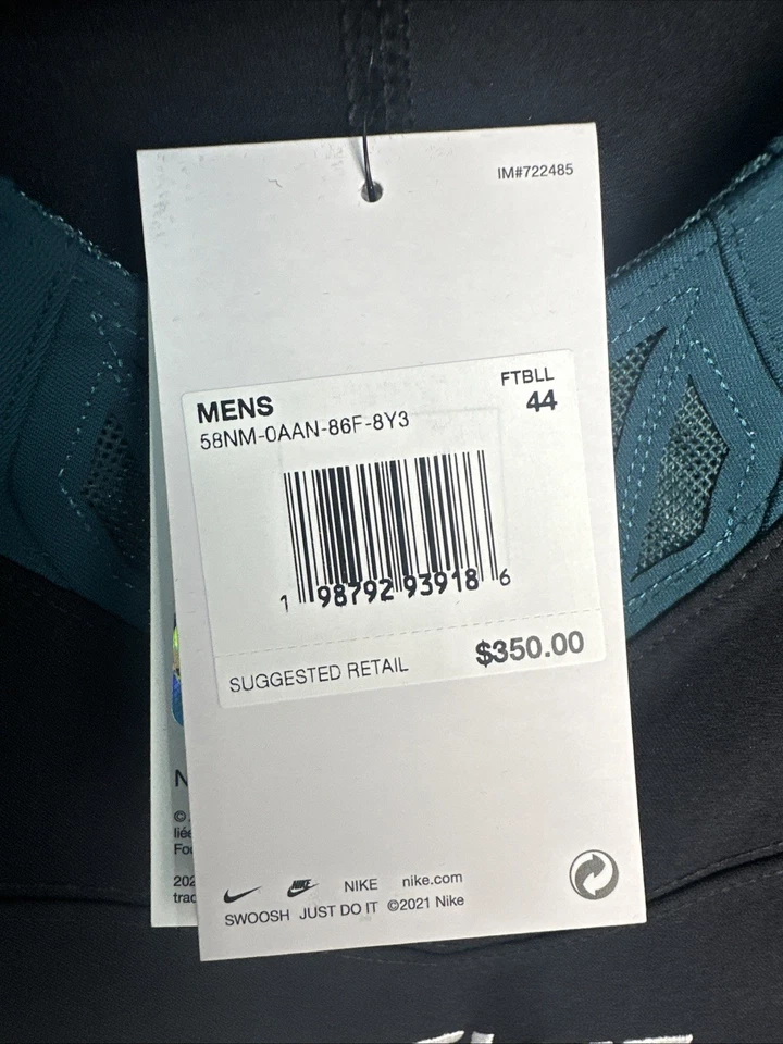 Saquon Barkley 费城老鹰队耐克 Elite 球衣 - 44 码 - 全新带标签 全新 — 第 3/4 张图片